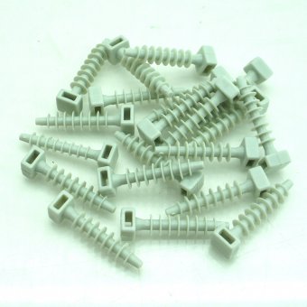 20 Stück Lamellennagel mit Kopf für Kabelbinder max. 5,2 mm 