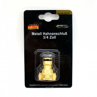 Metall Hahnanschluss Schraubanschluss 3/4 Zoll 
