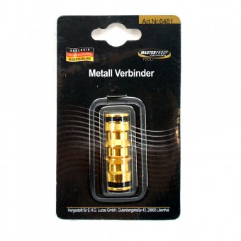 Metall Verbinder Schlauchverbinder 1/2 Zoll 