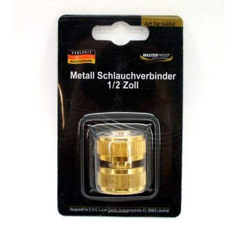 Metall Schlauchverbinder Verbinder 1/2 Zoll 