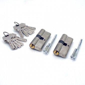 Sicherheitstürzylinder-Satz 70mm (35/35), 2-teilig mit Schlüssel 