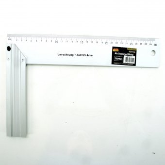 Schreiner Winkel aus Aluminium 300 mm 